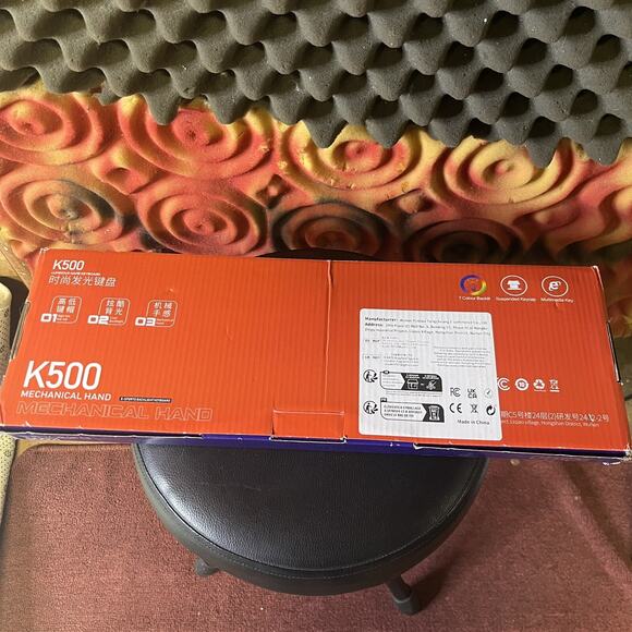 MageGee GT838 - Gaming Keyboard Pink and White Breast Cancer Computer - Picture 3 of 3